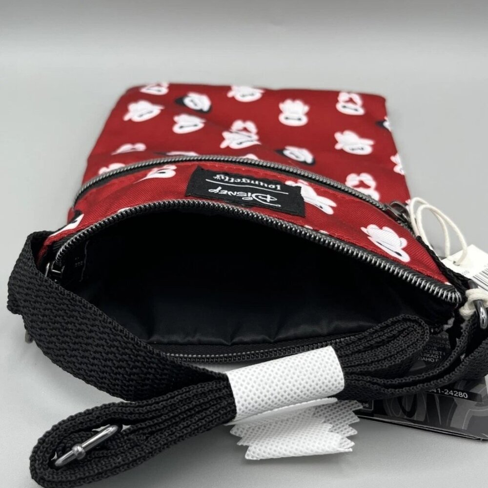Disney Loungefly Big Hero 6 Baymax Red Passport Crossbody Bag NWT​ - Picture 3 of 3